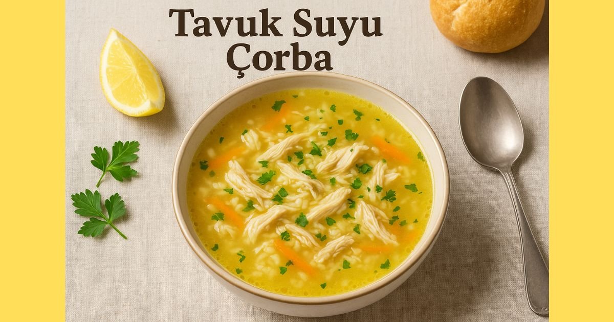 Tavuk Suyu Çorba Tarifi