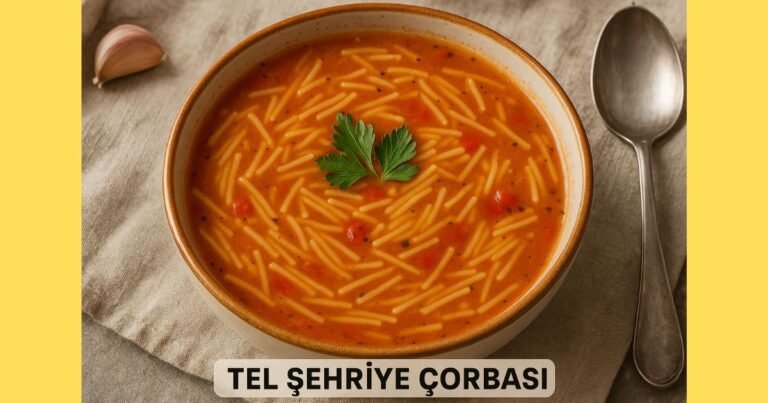 Tel Şehriye Çorbası Tarifi