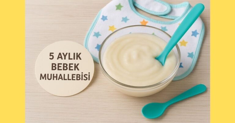 5 Aylık Bebek Muhallebisi Tarifi