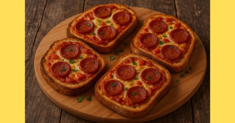 Bayat Ekmekten Pizza Tarifi