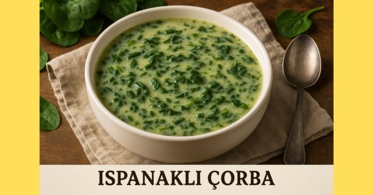 Ispanaklı Çorba Tarifi