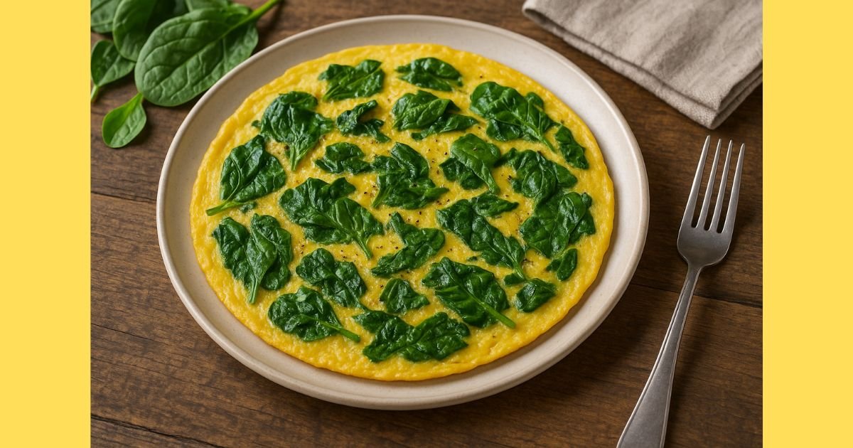 Ispanaklı Omlet Tarifi