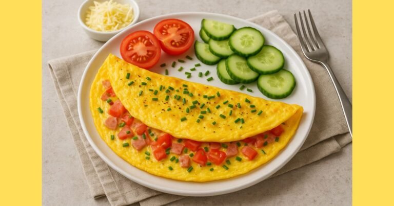 Kahvaltılık Omlet Tarifi