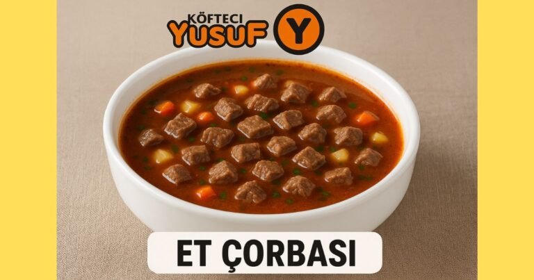 Köfteci Yusuf Et Çorbası Tarifi