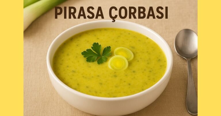 Pırasa Çorbası Tarifi