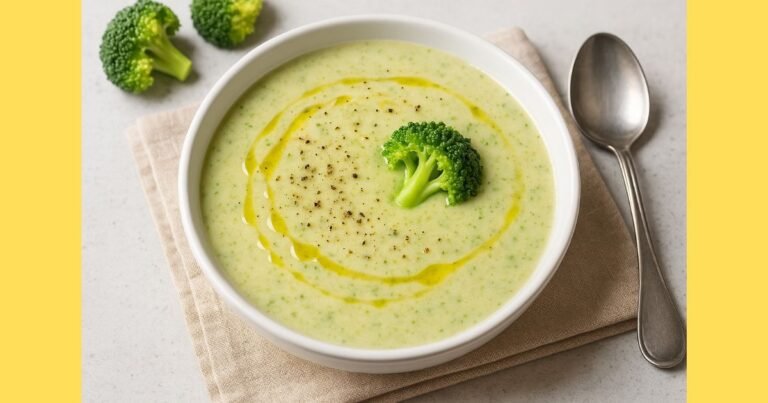 Sütlü Brokoli Çorbasının Tarifi