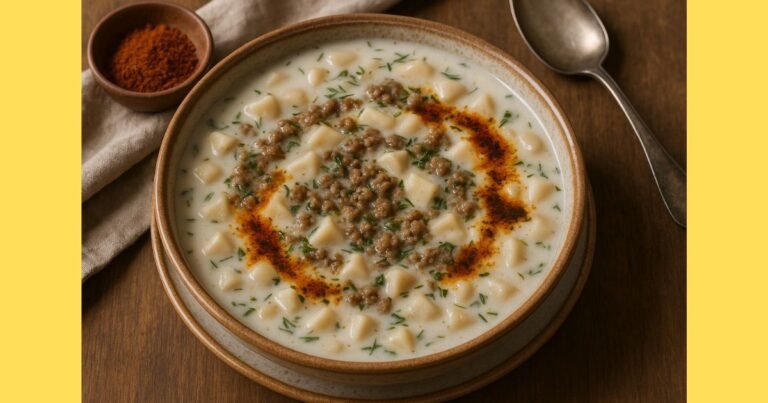 Tutmaç Çorbası Tarifi