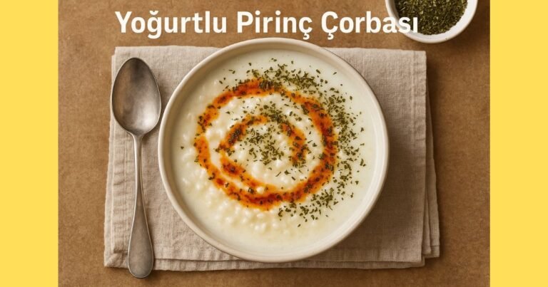 Yoğurtlu Pirinç Çorbası Tarifi