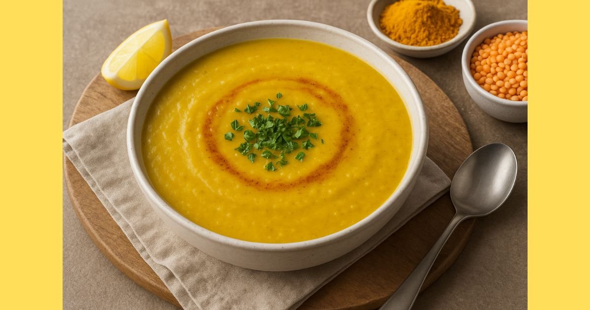 Zerdeçallı Sarı Mercimek Çorbası Tarifi