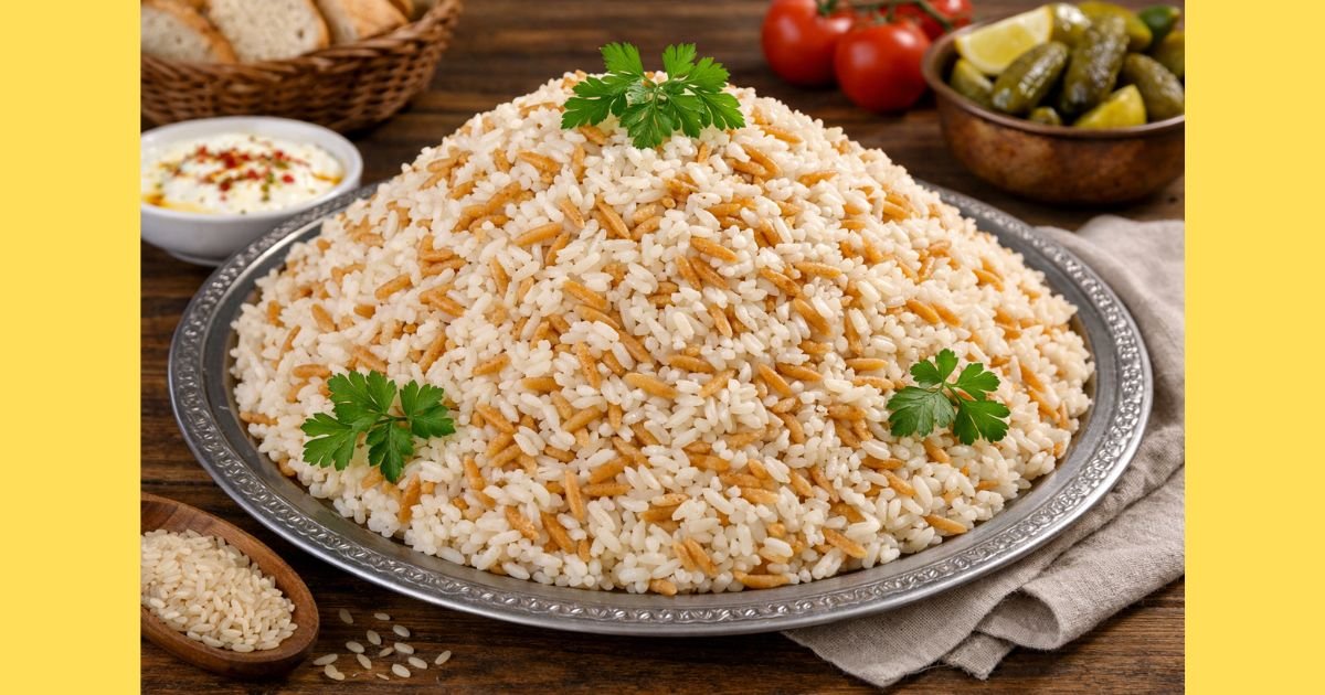 15 Kişilik Pirinç Pilavı Tarifi