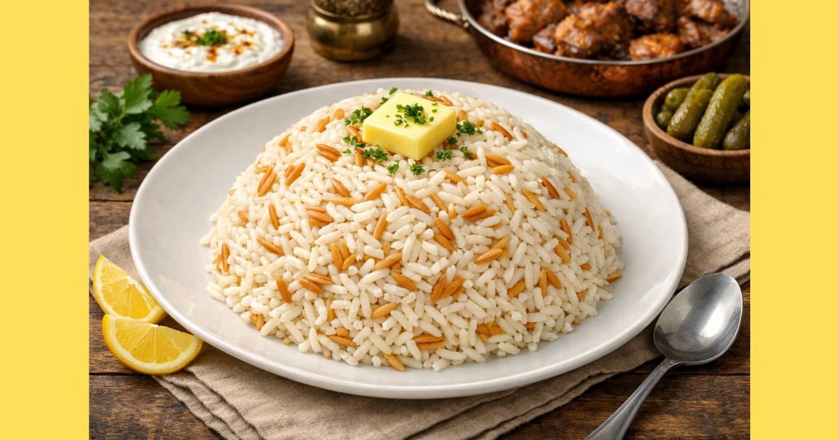 6 Kişilik Pirinç Pilavı Tarifi