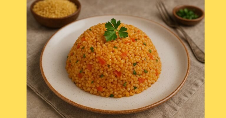 Bulgur Pilavı Tarifi