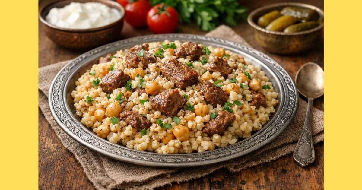 Etli Dövme Pilavı Tarifi