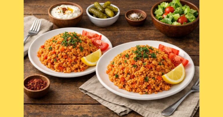 İki Kişilik Bulgur Pilavı Tarifi