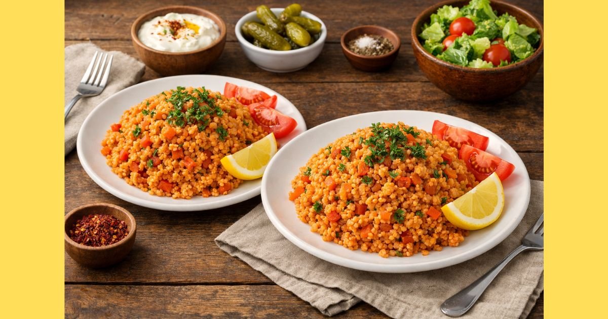 İki Kişilik Bulgur Pilavı Tarifi