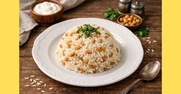 İki Kişilik Pirinç Pilavı Tarifi