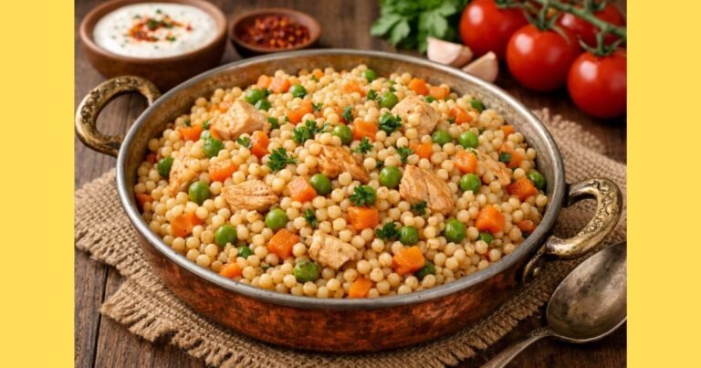 Kuskus Pilavı Tarifi