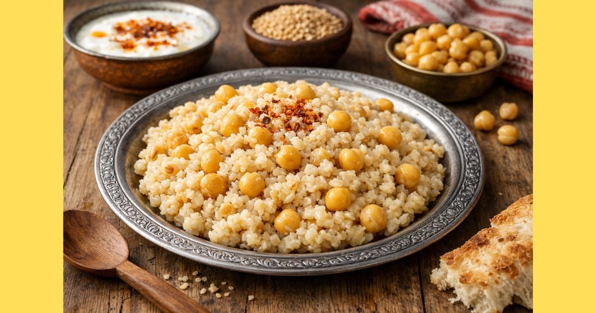 Nohutlu Dövme Pilavı Tarifi