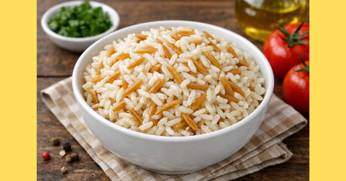 Şehriyeli Pirinç Pilavı Tarifi 1 Bardak