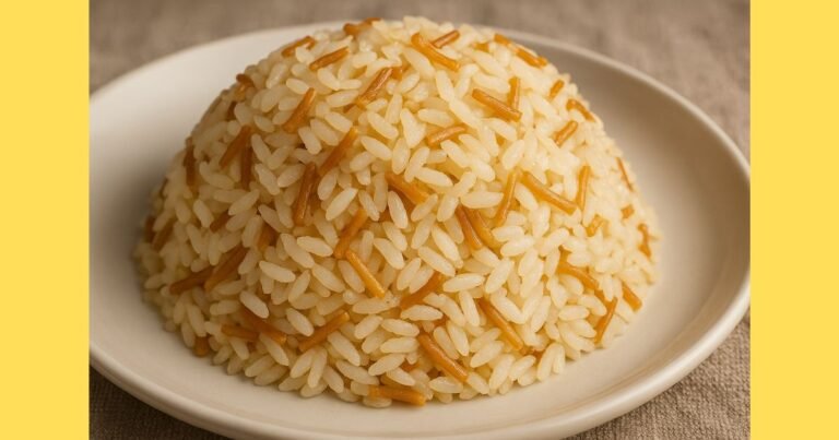 Şehriyeli Pirinç Pilavı Tarifi