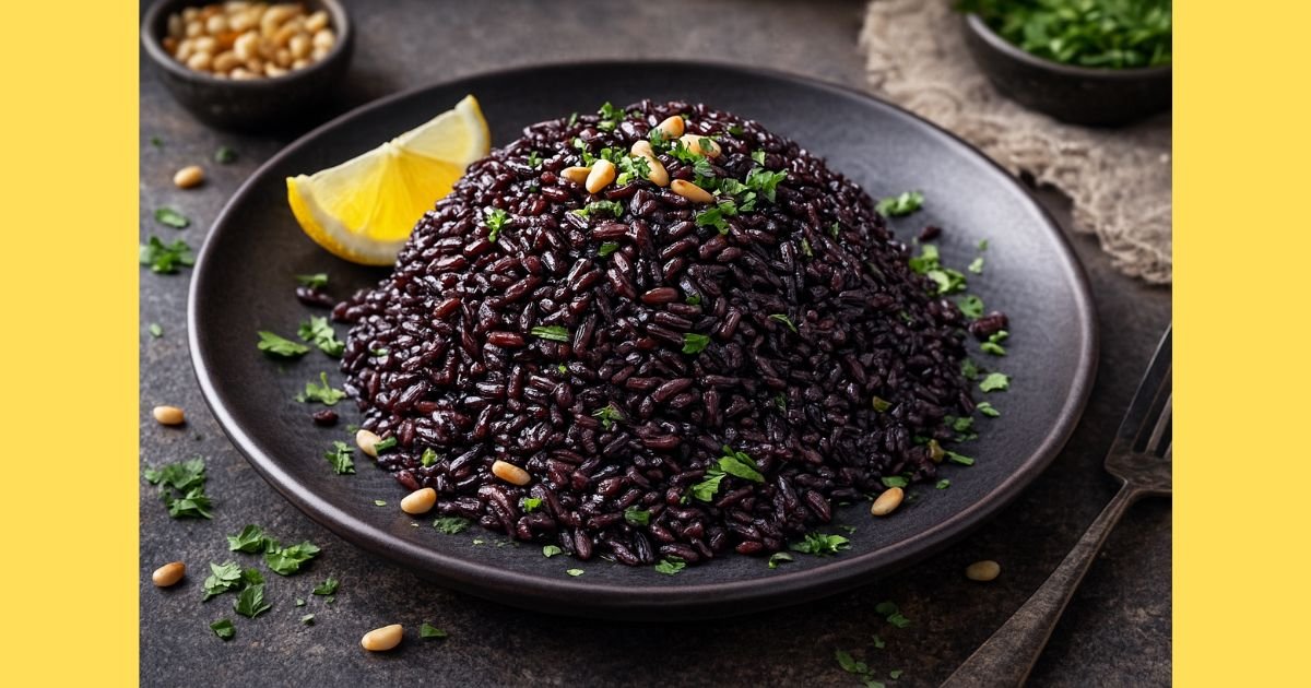 Siyah Pirinç Pilavı Tarifi