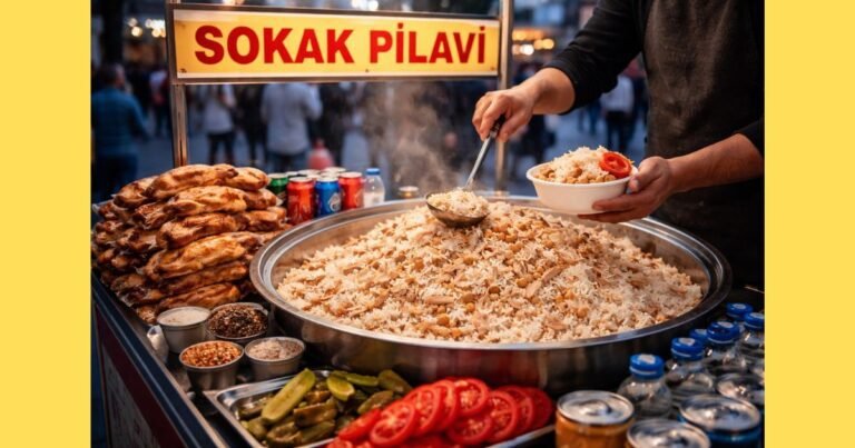 Sokak Pilavı Tarifi