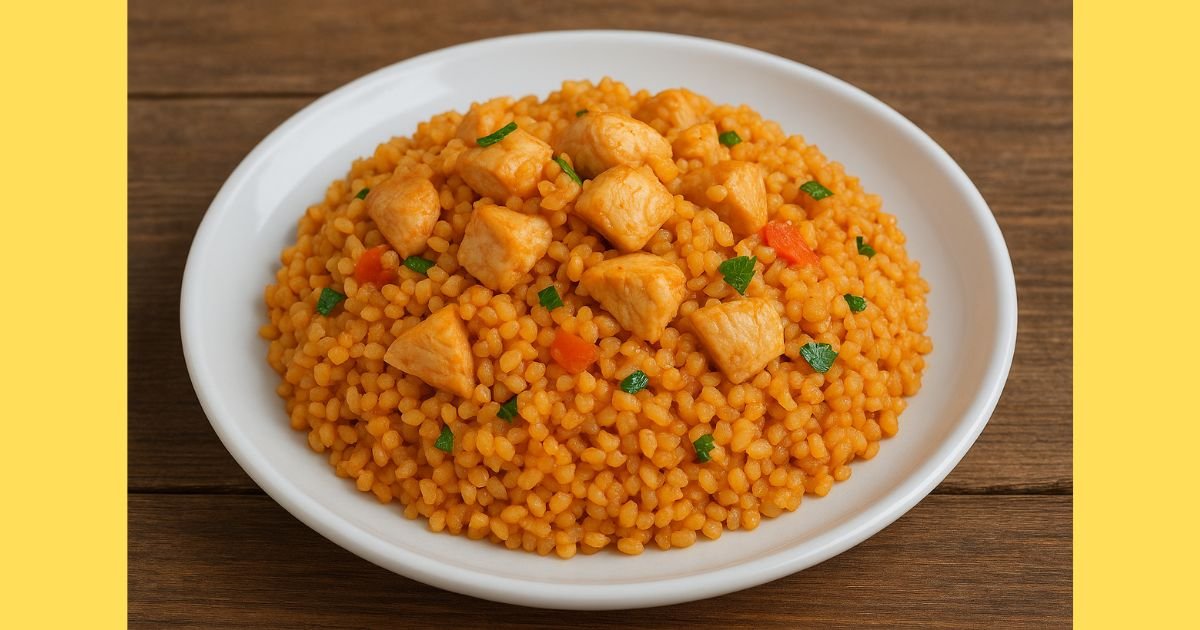 Tavuklu Bulgur Pilavı Tarifi