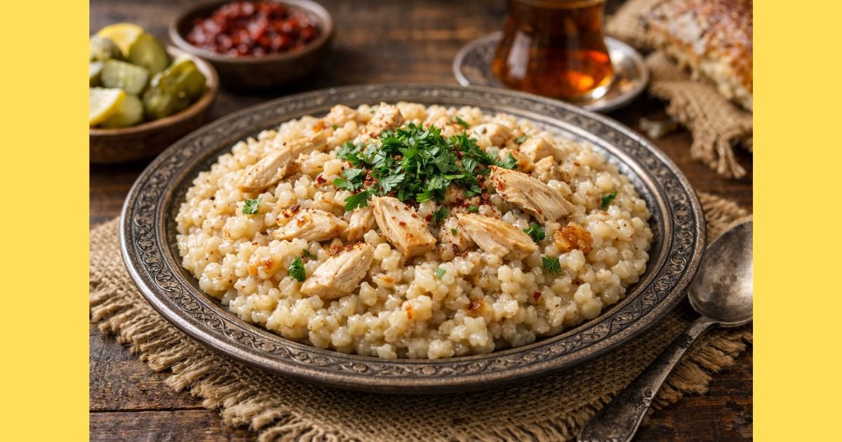 Tavuklu Dövme Pilavı Tarifi