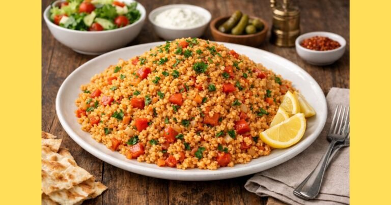 Beş Kişilik Bulgur Pilavı Tarifi