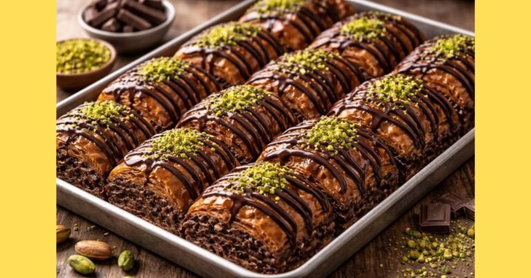 Çikolatalı Baklava Tarifi