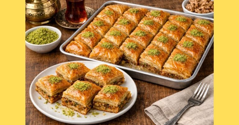 Hazır Yufkadan Baklava Tarifi