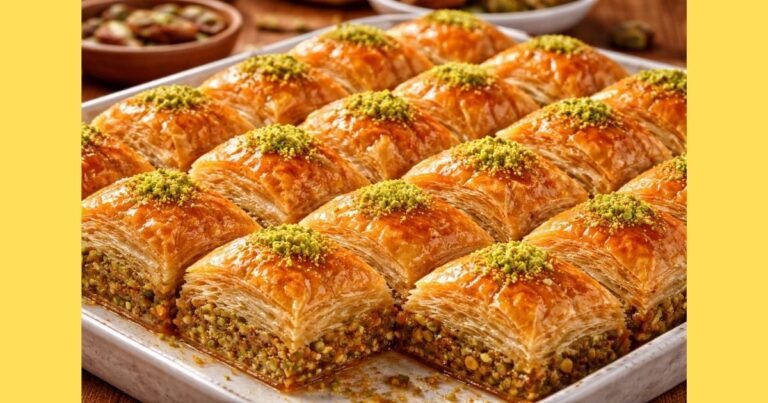 Kıyır Kıyır Baklava Tarifi