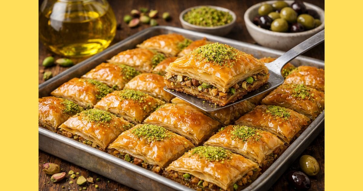 Zeytinyağlı Baklava Tarifi