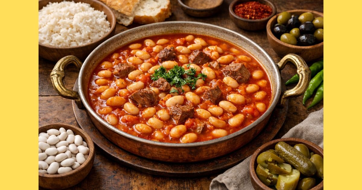 4 Kişilik Kuru Fasulye Tarifi